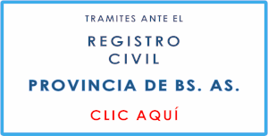 Registro Civil de la PROVINCIA de BS. AS.